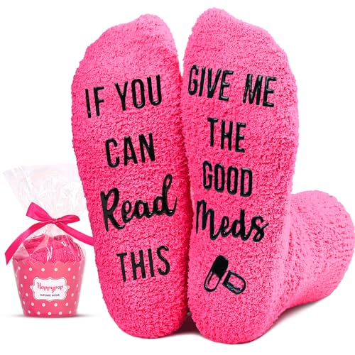 HAPPYPOP Unisex Get Well Soon Socks Surgeon Recovery Socks, Get Well Soon Gifts After Surgery Gifts Gifts For Someone Who Is Sick