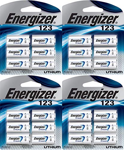 Energizer Photo Battery 123, 24 Batteries