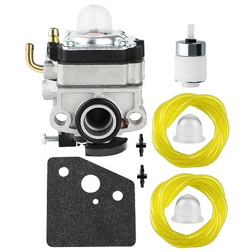 SIMPERAC TB575SS Carburetor for Troy Bilt TB525CS TB26TB TB490BC TB425CS TB475SS TB590BC TB146EC TB575SS Trimmer Brushcutter 753-1225 Carburetor replace for MTD 753-05251