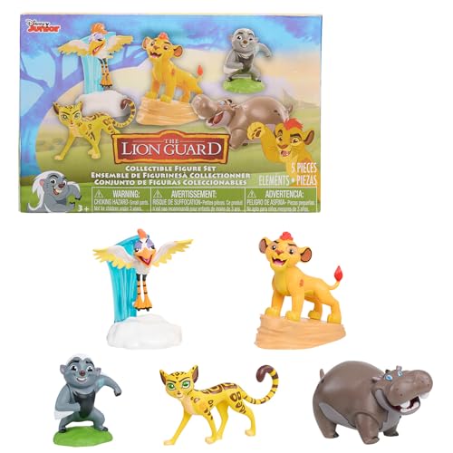 Lion Guard Figures 5 Piece Set, Officially Licensed Kids Toys for Ages 3 Up by Just Play