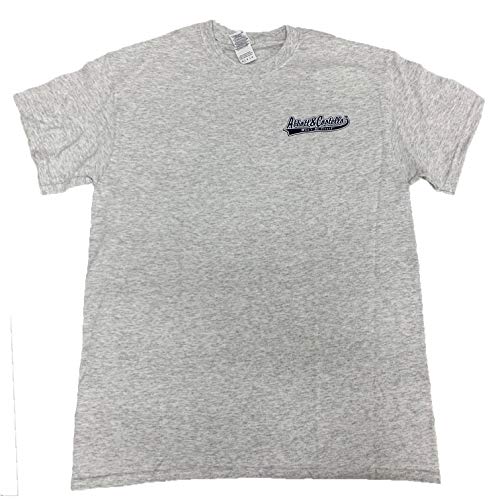 Abbott and Costello T-Shirt Who's on First Ash Tee, 2XL