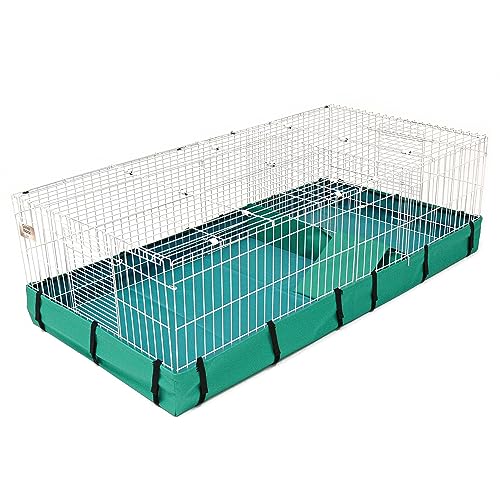 MidWest Homes for Pets Guinea Habitat Plus Guinea Pig Cage by MidWest w/ Top Panel, 47L x 24W x 14H Inches