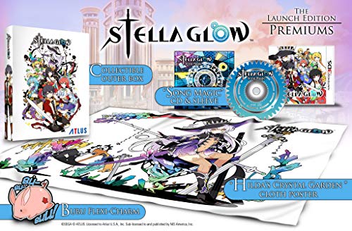 Stella Glow The Launch Edition Premiums with Bonus CD, Cloth Poster and Charm Keychain - Nintendo 3DS