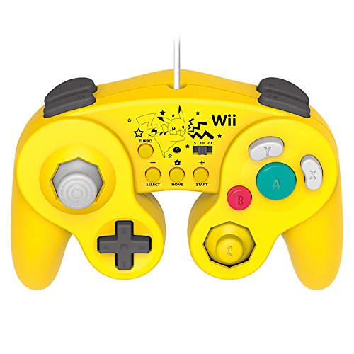 Classic Controller for Wii U Pikachu (benefits Wii remote control sheet (Pikachu) included)