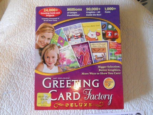 Greeting Card Factory 7.0 Deluxe [OLD VERSION]