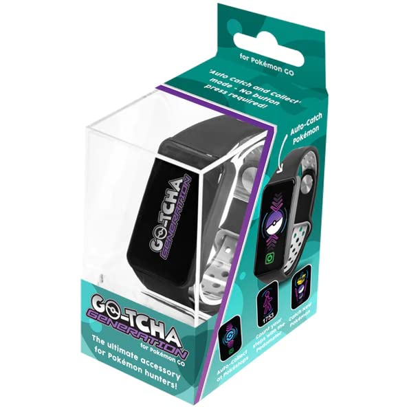 Go-tcha Generation - Accessory for Pokemon Go (1.5' Screen, Vibration, Auto-Catch)