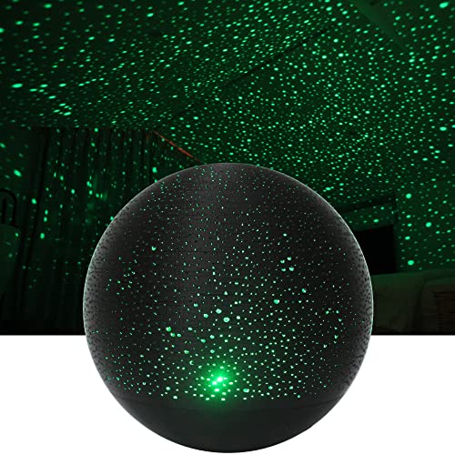 3D Printed 360 Cover Relaxing Sky Star Night Light for Bedroom (Starry Black)