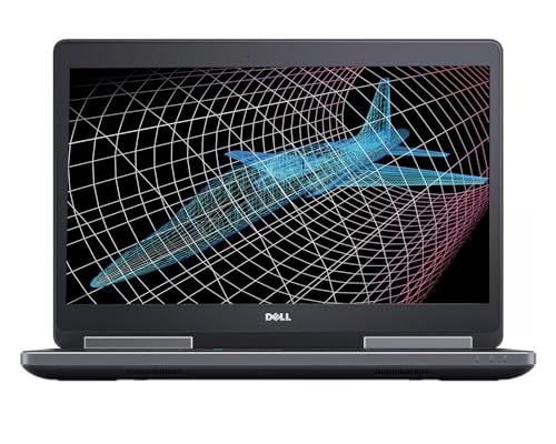 Dell Precision 7520 15.6 inches FHD with Intel Core i7 6820HQ 2.7GHz (16GB DDR4 RAM, 512GB SSD Storage) Windows 10 Pro 64Bit, HMDI (Renewed)