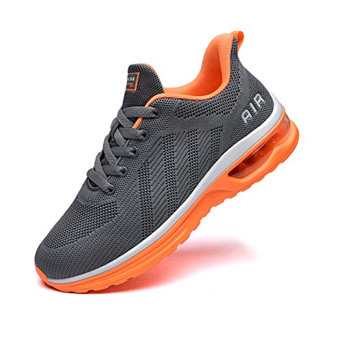Lamincoa Womens Walking Shoes Lightweight Running Shoes Women’s Tennis Shoes Non Slip Air Shoes Breathable Mesh Air Cushion Sneakers for Gym Workout Sports
