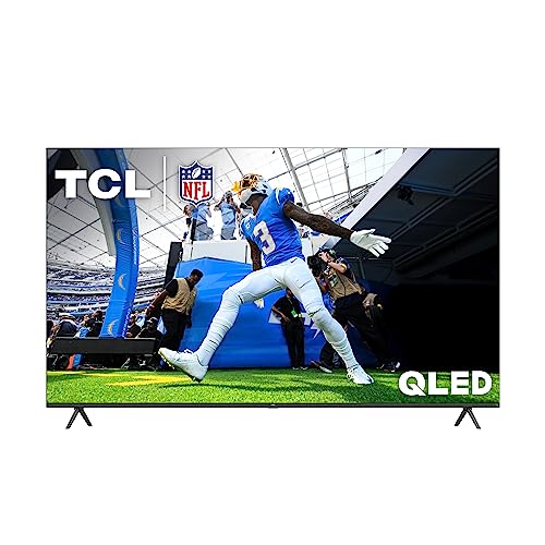 TCL 75-Inch Q6 QLED 4K Smart TV with Fire TV (75Q650F, 2023 Model) Dolby Vision, Dolby Atmos, HDR Pro+, Voice Remote with Alexa, Streaming UHD Television,Black