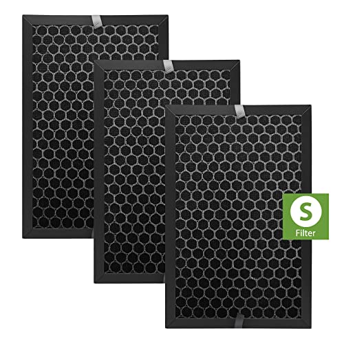 Smilyan 3 Pack HRFSC1 Replacement Filter S for Honeywell HPA3000 PowerPlus and HPA5000