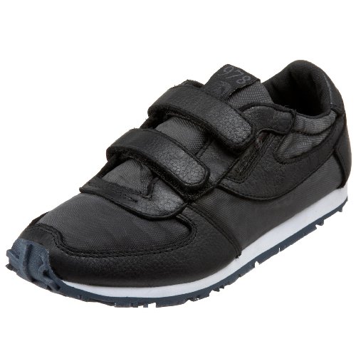 Diesel Little Kid/Big Kid Great Era Pass On K Sneaker,Black,38.5 M US EU/6 M US Big Kid