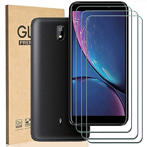 [3 Pack] Ranyi Screen Protector for Hot Pepper Serrano 3, Hot Pepper Serrano 3 Protector, 9H Hardness Anti-Scratch No Bubble Tempered Glass Screen Protector Protective Film for Hot Pepper Serrano 3