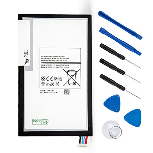 REYTRIC T4450E Replacement Battery Compatible with Galaxy Tab 3 8.0' Batteries with Tool Kit SM-T310 T311 T315 Series Tablets 3.8V 4450mAh T4450C/U SP3379D1H