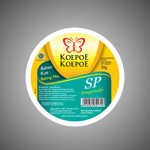 Koepoe-koepoe Sp Emulsifier (30 Gram)