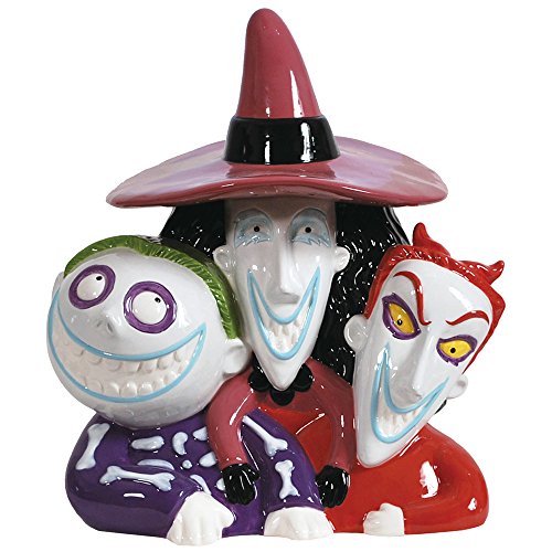 Westland Giftware Ceramic Cookie Jar-Lock, Shock, Barrel, Multicolor