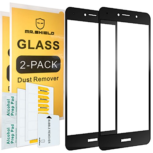 Mr.Shield [2-PACK] Designed For Huawei Ascend XT2 / Ascend XT 2 [Japan Tempered Glass] [9H Hardness] [Full Cover] Screen Protector