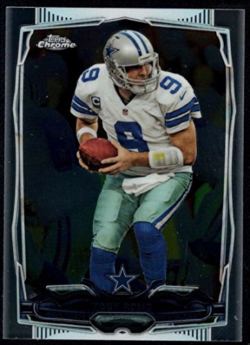 2014 Topps Mini Chrome #77 Tony Romo Cowboys NFL Football Card NM-MT