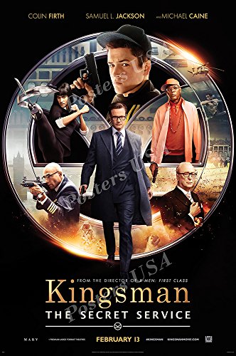 PremiumPrints - Kingsman The Secret Service Movie Poster Glossy Finish Made in USA - MOV561 (24' x 36' (61cm x 91.5cm))