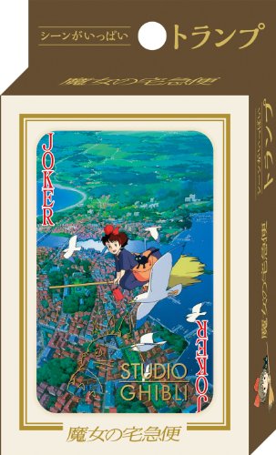 STUDIO GHIBLI ensky via Bluefin Playing Cards - Kiki's Delivery Service Part 2 (BLFENS18196)