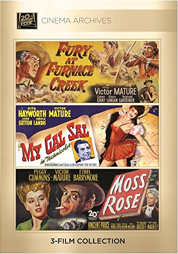 Fury at Furnace Creek 1948; My Gal Sal 1942; Moss Rose 1947