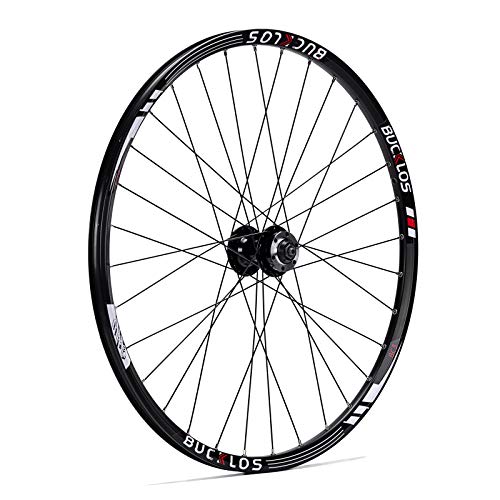 BUCKLOS MTB Wheelset 26' 27.5' 29' Quick Release Disc Brake 32H Mountain Bike Wheels, High Strength Aluminum Alloy Rim Black Bike Wheel, Suitable 8-10 Speed Cassette Mountain Bike Wheelset