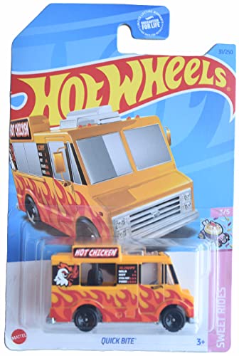 Hot Wheels Quick Bite, Sweet Rides 3/5 'Hot Chicken