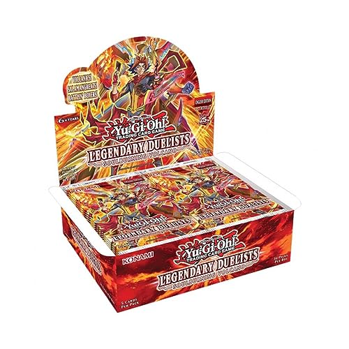 Konami YU-GI-OH CCG: LEGENDARY DUELISTS BOOSTER: SOULBURNING VOLCANO Booster Box