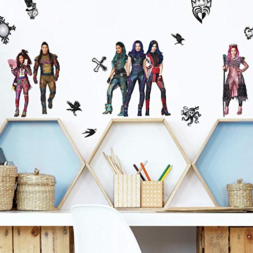 Disney Descendents 3 Peel and Stick Wall Decals by RoomMates, RMK4069SCS