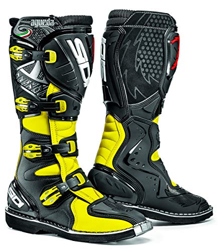 SIDI Agueda Boots, Fluorescent Yellow/Black, Size 48