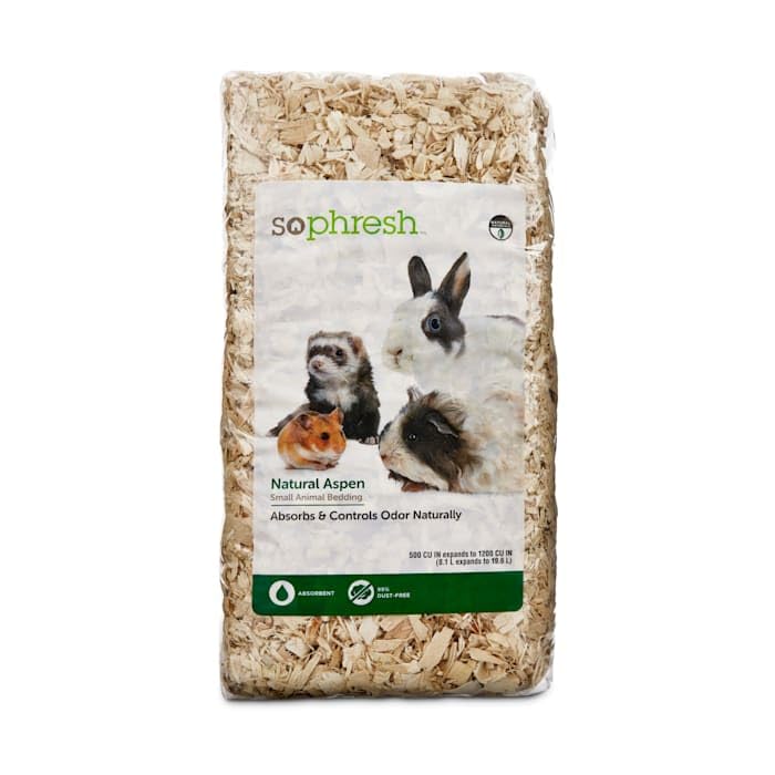 So Phresh Natural Aspen Small Animal Bedding, 8.1 Liters (500 cu. in.)