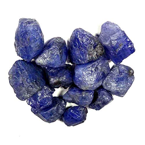 150.00 carats Natural Raw Tanzanite Stone Rough Crystals for Jewelry Making Wire Wrapping Chakra Healing Gemstones December Birthstone DIY Gifts