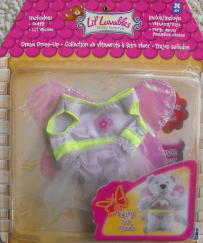 Lil' Luvables Fluf Fluffy Factory Fairy Outfit Clothes by Spin Master