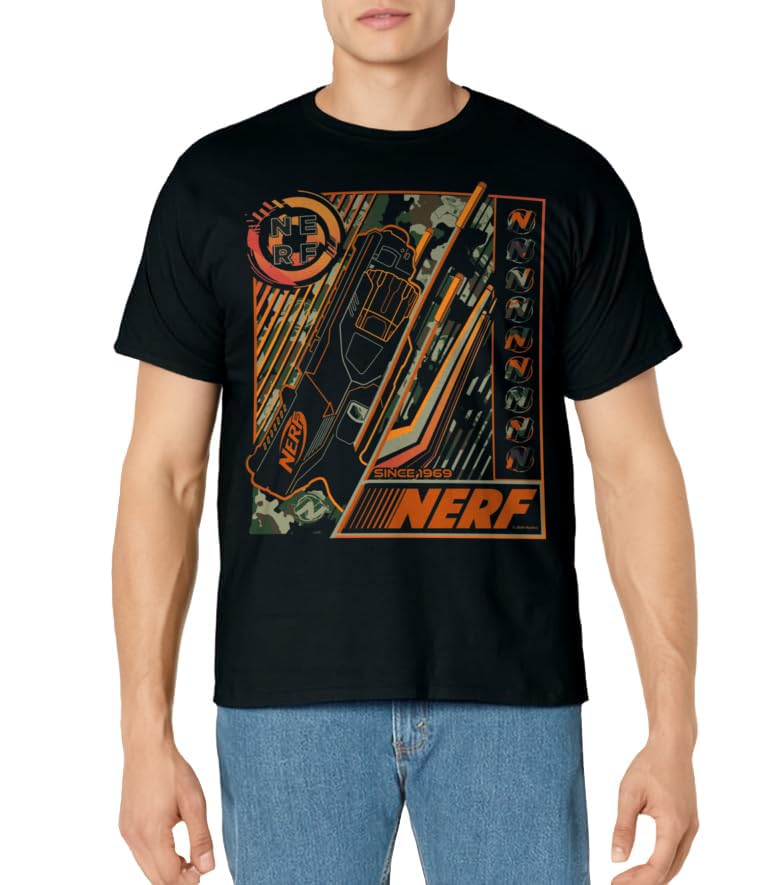 Nerf Blaster Since 1969 Poster T-Shirt