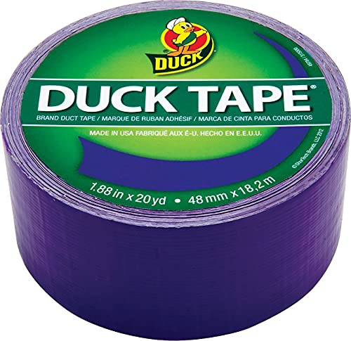 Duck 283138 Tape, Purple Duchess, 1.88 inches x 20 yards, Single Roll