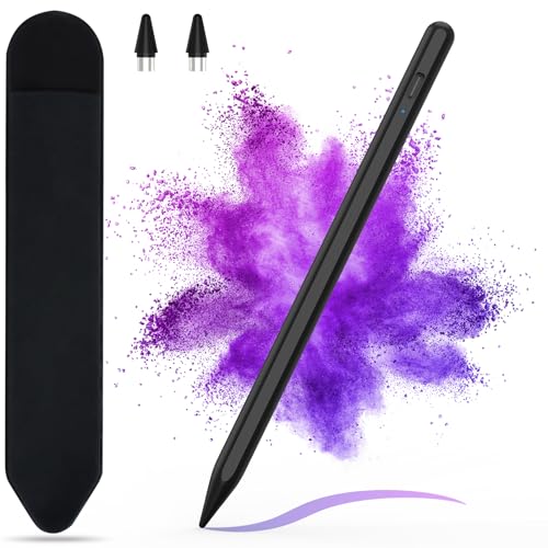 Stylus Pen for Touch Screen, Active Stylus Pen for iPhone Samsung Lenovo Google Pixel Smart Phone iOS/Android and Other Tablets, Smart Digital Stylus Pen for Precise Writing/Drawing