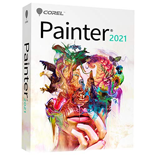 Corel Painter 2021 | Digital Painting Software | Illustration, Concept, Photo, and Fine Art [PC/Mac Keycard] [Old Version]