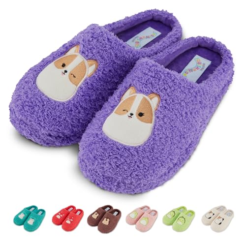 Squishmallows Kids Slippers and Womens Slippers Gifts for Women Extra Cozy Fuzzy House Slippers Slip On