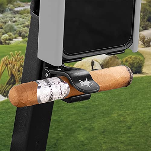 DESERT FOX GOLF Cigar Holder Phone Caddy - Slides into The Bottom of The Phone Caddy to hold your Cigar - Holds all Cigar Sizes
