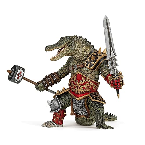 Papo Fantasy World Figure, Crocodile Mutant , 15cm