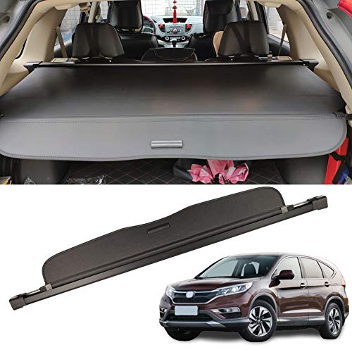 Marretoo for Honda CRV Cargo Cover 2012 2013 2014 2015 2016 Factory Style Black Retractable Trunk Security Shield Shade