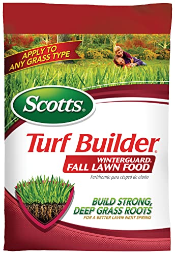 Scotts Turf Builder WinterGuard Fall Lawn Fertilizer for All Grass Types, 4,000 sq. ft, 10 lbs.