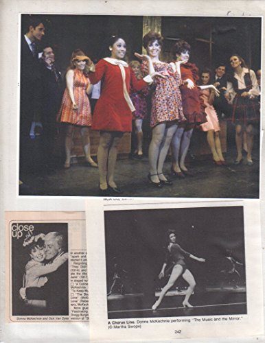 Donna McKechnie original clipping magazine photo lot #Q9301