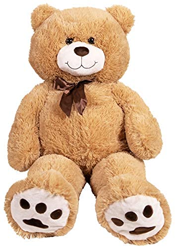 Kangaroo 12' Giant Teddy Bear Stuffed Animal - Perfect Valentine's Day Gift for Girls, Boys & Loved Ones, Large Teddy Bear, Soft Plush Toy for All Ages