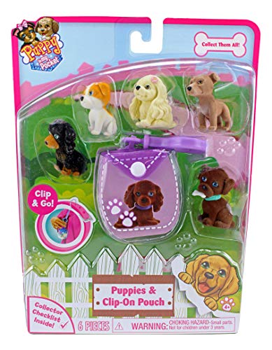 Puppy in My Pocket Puppies & Clip-On Pouch