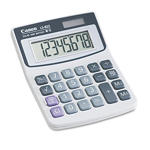 Canon LS-82Z Handheld Calculator, White