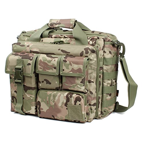 Tactical Briefcase, 15' Men's Messenger Bag Military Briefcase for Men