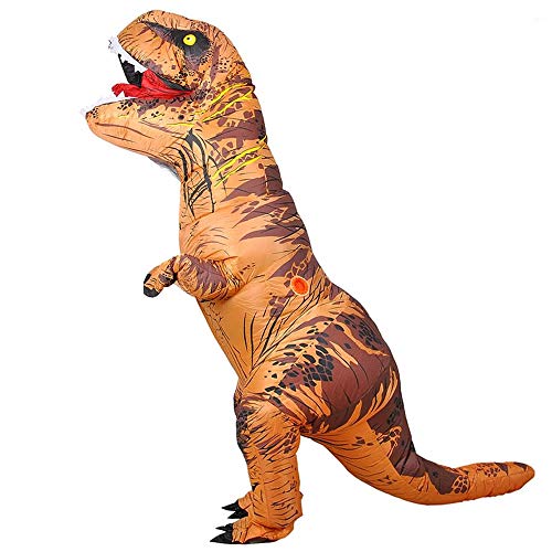 T-Rex Dinosaur Inflatable Costume Halloween Cosplay Blow up Outfit Fancy Dress adult toys