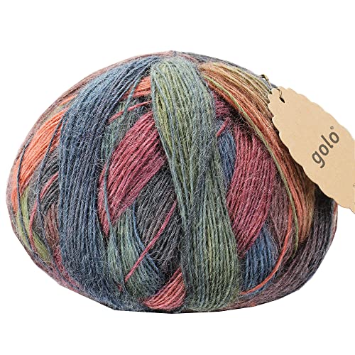 golo Wool Yarn 3.5oz Cashmere Yarn for Weaving Cashmere Yarn for Socks MQ5-008