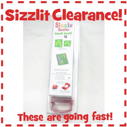 Sizzix Sizzlit Boxed Brush Alphabet Die Cut Set